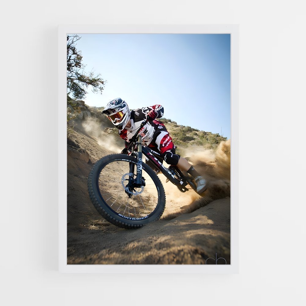 Poster Montée Sauvage – affiche Cyclisme (vue 3)